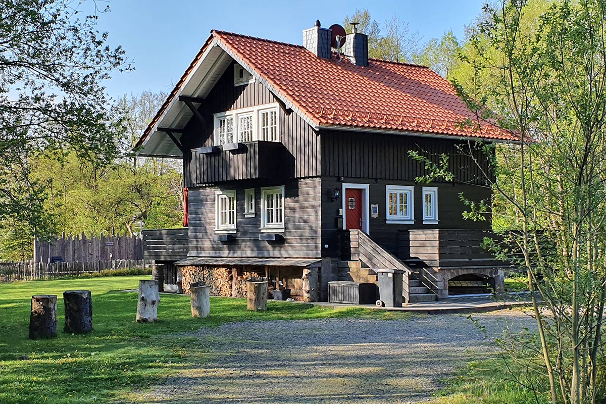 Ferienhaus Harzer Wiesenbaude Außenansicht