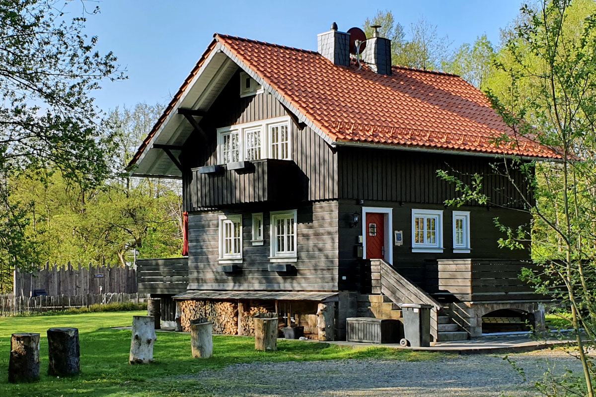 Ferienhaus Harzer Wiesenbaude Außenansicht