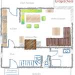 Ferienhaus Harzer Wiesenbaude Grundriss EG