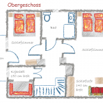 Ferienhaus Harzer Wiesenbaude Grundriss OG